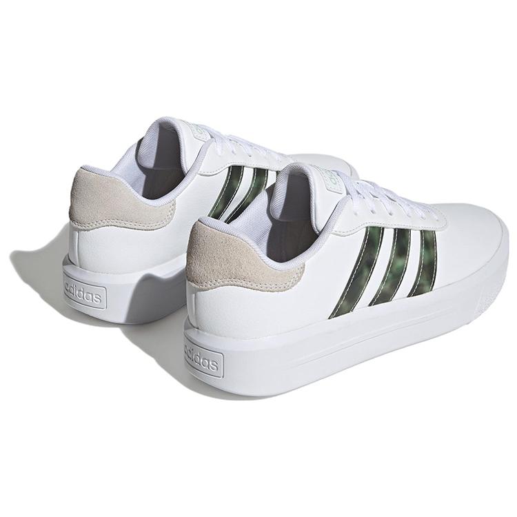 adidas Женские кроссовки Neo Court Platform 'White Green' HP9434