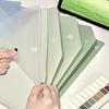 Папка-планшет утолщенная градиентная L-образная вертикальная студенческая папка для тестов книга для хранения большая вместимость