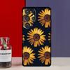 Красивая желтая подсолнух Funda Чехол Для Samsung Galaxy S25 Ultra S9 S10 S20 FE S21 S22 S23 Plus S24 Ultra Чехол для телефона