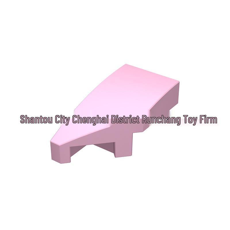29120 Curved 1x2 Wedge Left - Compatible Interlocking Building Blocks Accessory