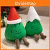 Christmas Themed Pine Tree Plush Toys Short Hair Material Children Playroom Doll