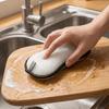 3/6PCS Microfiber Double-Sided Dishcloth Thickened Pot Scrubber Cleaning Sponges  Pot Washing