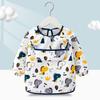 Waterproof Baby Long Sleeve Apron Feeding Blouse Toddler Bibs New Children Feeding Bib