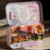 DIY Театр-коробка Кукольный домик Миниатюрный дом Ностальгическая тема Кукольные домики Миниатюрная коробка Милые кукольные домики Наборы для сборки Мебель Ву