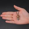 Pumpkin Doll Pendant Necklace Punk Style Vintage Halloween Accessory Men Women Bag Charm