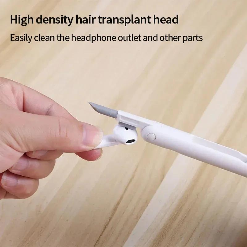 7 In 1 Portable Multi-function Laptop Keyboard Cleaning Brush Set Mobile Phone Earphone Dust Removal Brush