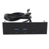 USB3.2 GEN1 Передняя панель 5,25 дюйма 3 порта 19-контактный оптический привод Передняя панель концентратор адаптер для Win 7 8