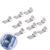 10 шт. Держатель для батареек AA Контакты из пружинной стали BC-290-NI Никелированное Положительный Отрицательный Разъем для Батарейки