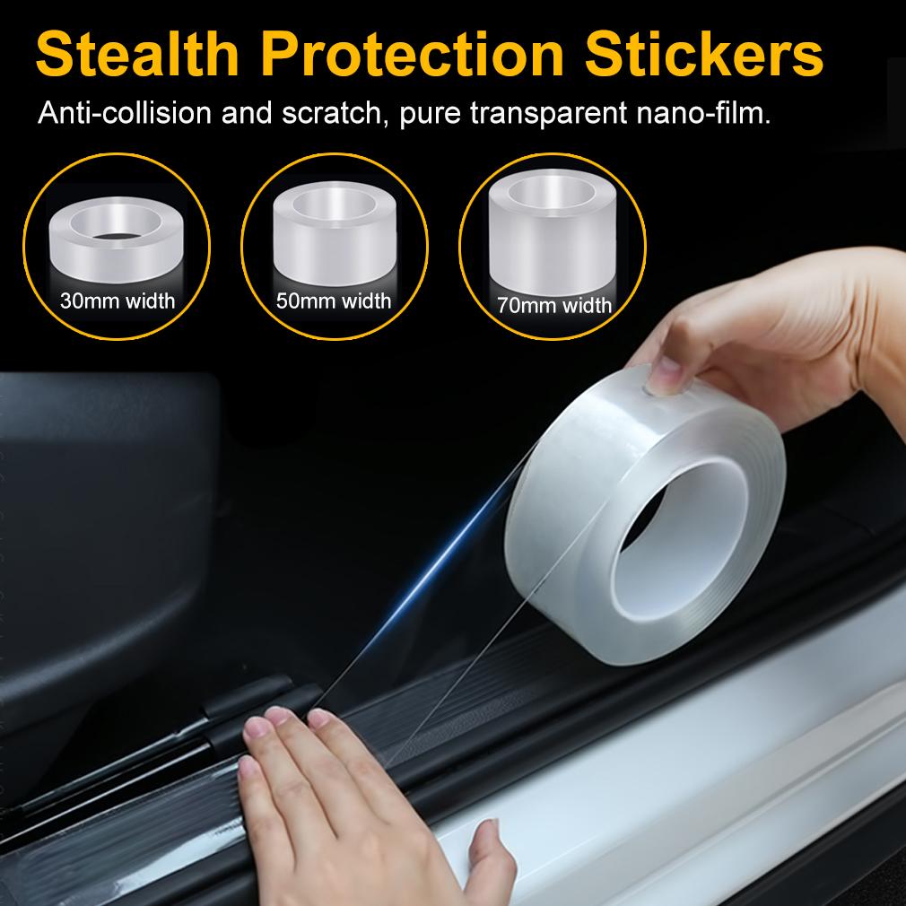 Anti-Collision Strip Transparent Protective Guard Film Car Auto Door Edge Paint Anti Scratch Strip