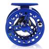 Sougayilang 2+1BB Aluminum Fly Fishing Reel Full Metal Casting CNC Machine Cut Fly Fishing Wheel