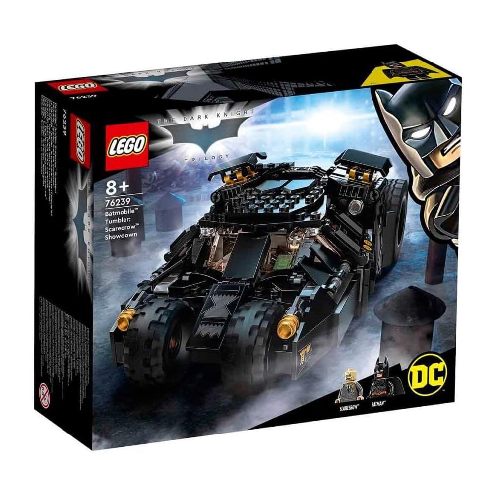 LEGO Super Heroes Batmobile Scarecrow Showdown 76239 Building Toy for Boys Ages 8 and Up
