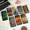 Чехол для телефона с рисунком охоты на оленей для Samsung S25,24,23,22,30,21,10,9,Ultra,Plus,Lite,FE,4,5 G, Мягкий черный чехол