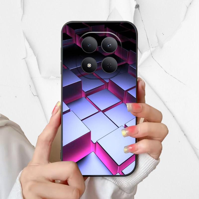 Чехол для телефона Xiaomi Poco M8 Pro Стильные защитные чехлы для камеры для Redmi Note 15 Pro Plus Pro+ 5G Coque Мягкий ТПУ Funda