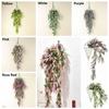 Room Bunch DIY Craft Artificial Lavender  Wedding Wreath Decoration Vine Flower Garland Fake Plants