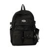 School bag, high-value Korean style INS versatile workwear style school bag, student, Japanese large-capacity backpack, travel backpack for men