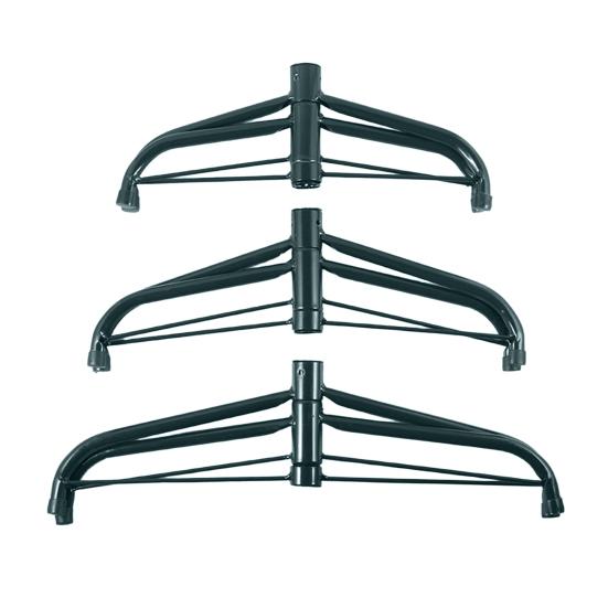 Металлическая подставка для рождественской елки Складная подставка-основание для искусственных рождественских елок Подходит для шеста диаметром 0,75-1,25 дюйма