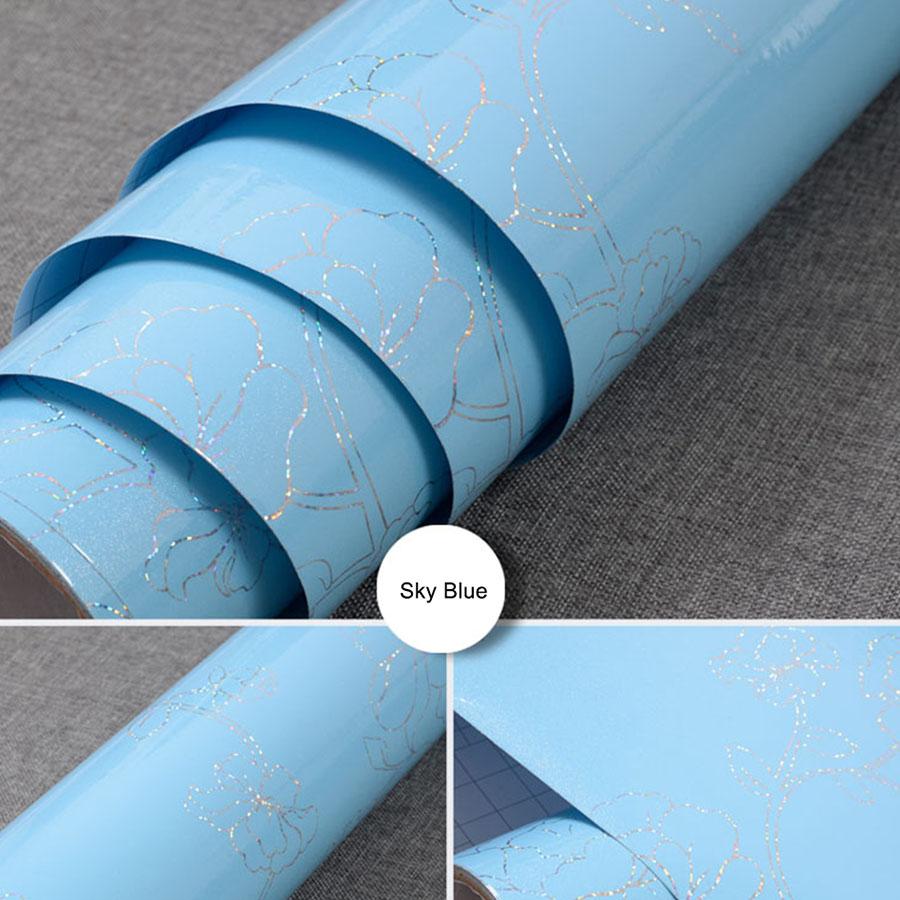 YUNPOINT ПВХ Глянцевые Обои для Мебели Самоклеящаяся Декоративная Пленка для Столешницы Шкафы Водонепроницаемые Наклейки