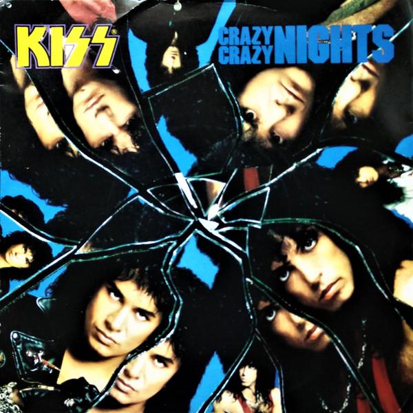 7-дюймовая пластинка KISS - Crazy Crazy Nights KISS7 Vertigo 1987 UK Рок Б/У