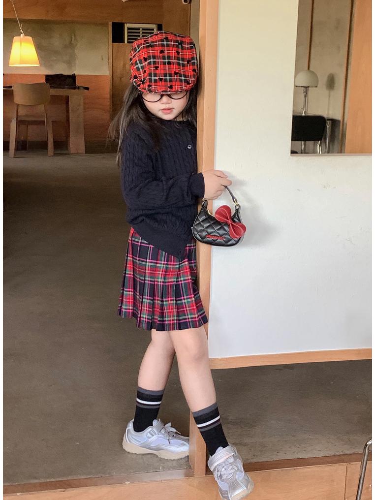 Мини-сумочка с леопардовым принтом и мини-бантом для девочек: Сумка кроссбоди на плечо Осень/Зима