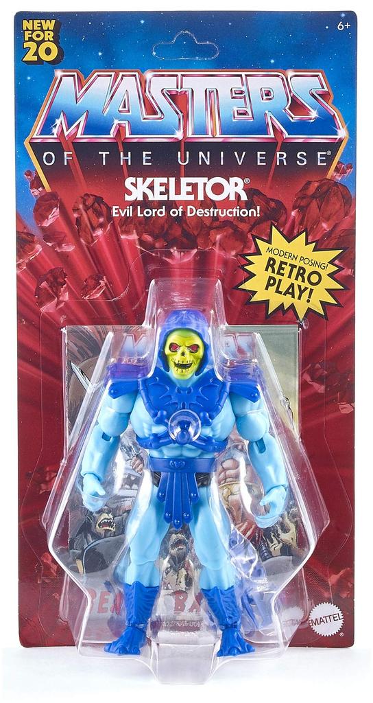 MATTEL Masters of the Universe Origins Фигурка Скелетор MATTEL 2020 MASTERS OF THE UNIVERSE ORIGINS Фигурка SKELETOR MOTU Легенда