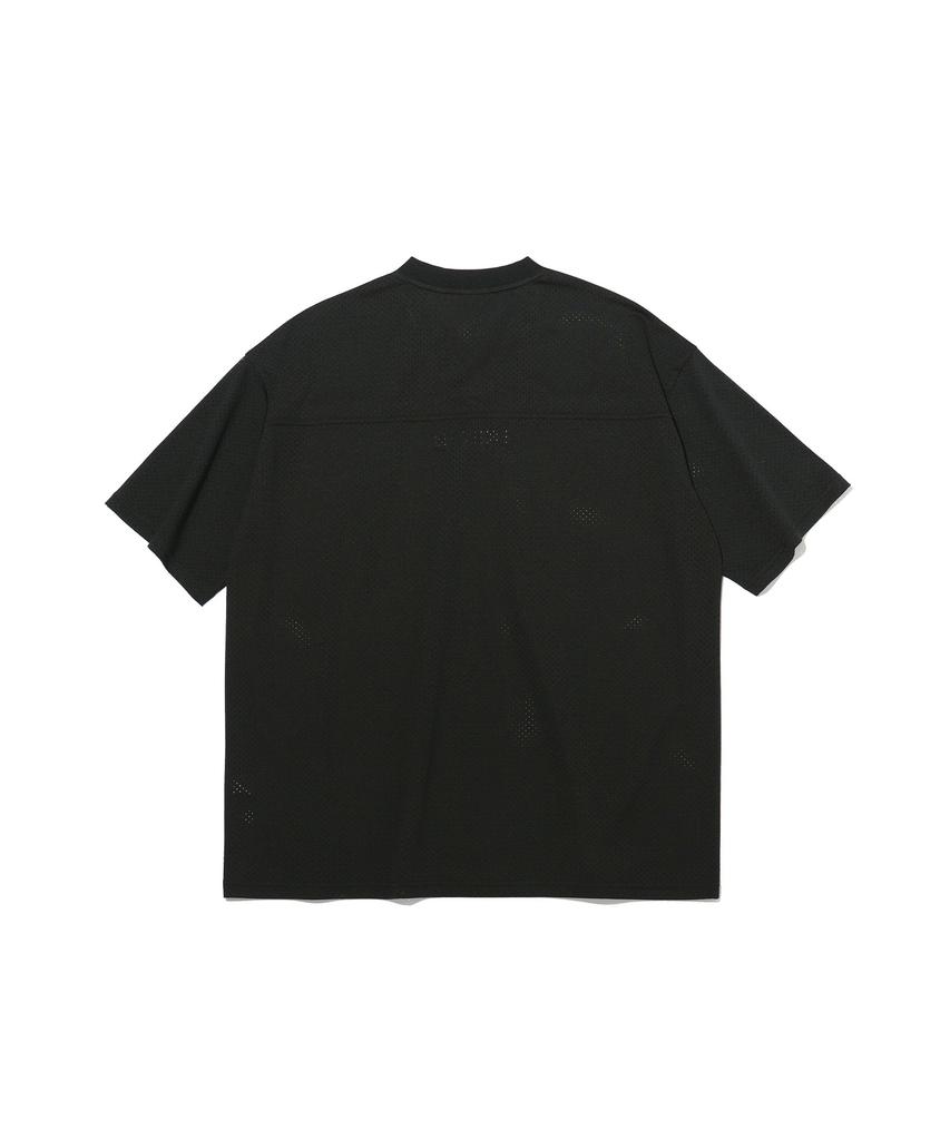 FREEDOM Entire Mesh Rugby Jersey (Black)