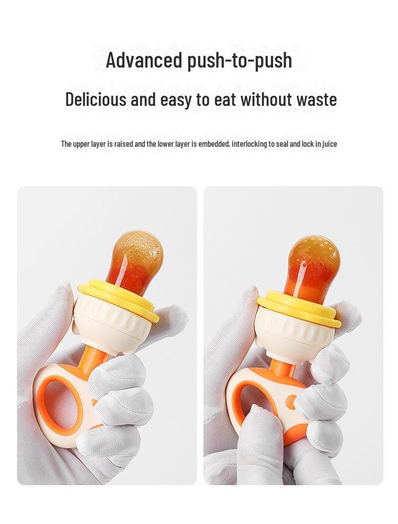 Сумка-прорезыватель для зубов с фруктами и овощами для малышей: Инструмент для пищевых добавок Molar Stick