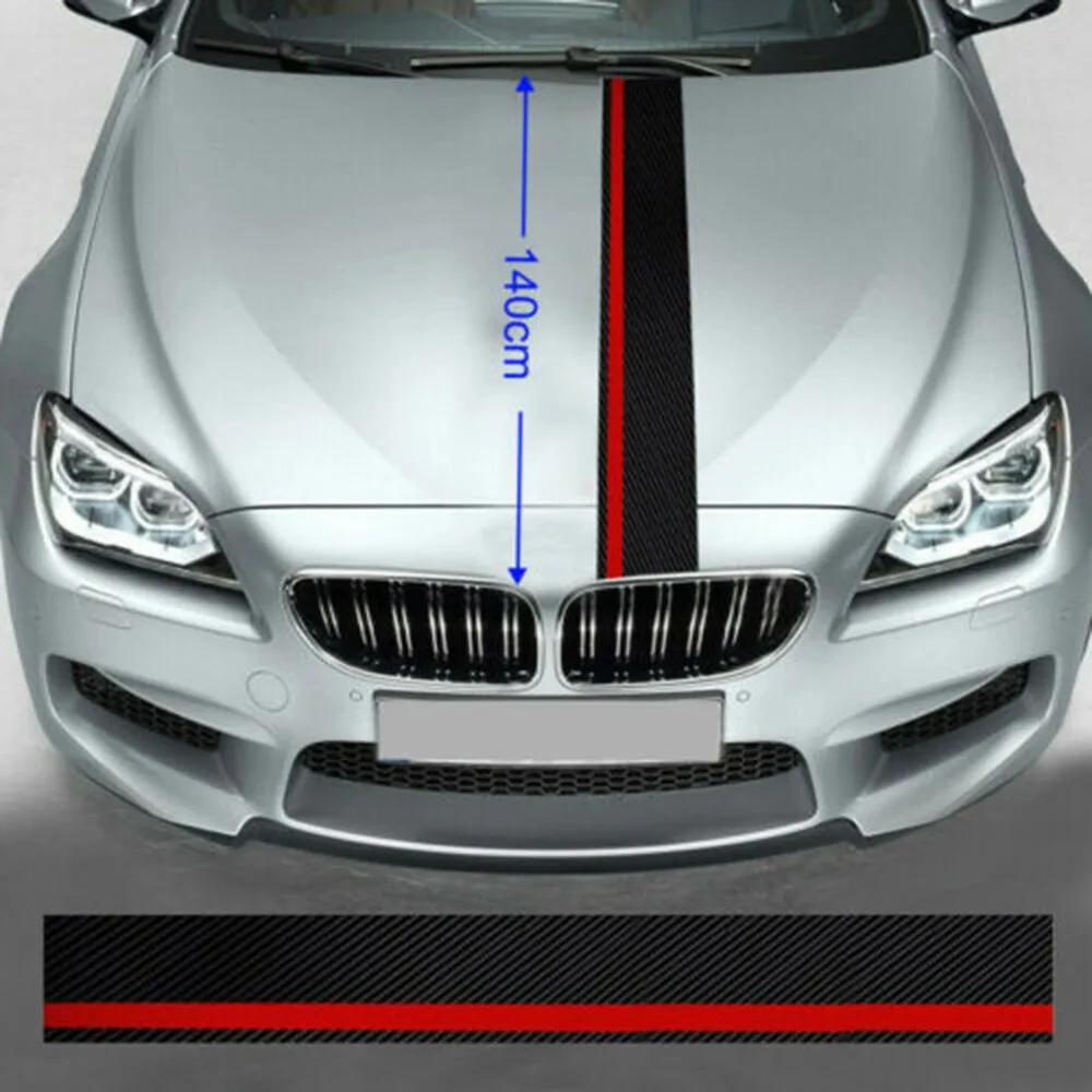 5D наклейка на капот автомобиля персонализированные полосатые наклейки авто модифицированные наклейки на кузов популярные автомобильные аксессуары декоративная крышка