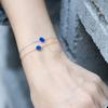 BE/GINS Roca Mini Round Lapis Lazuli Bracelet