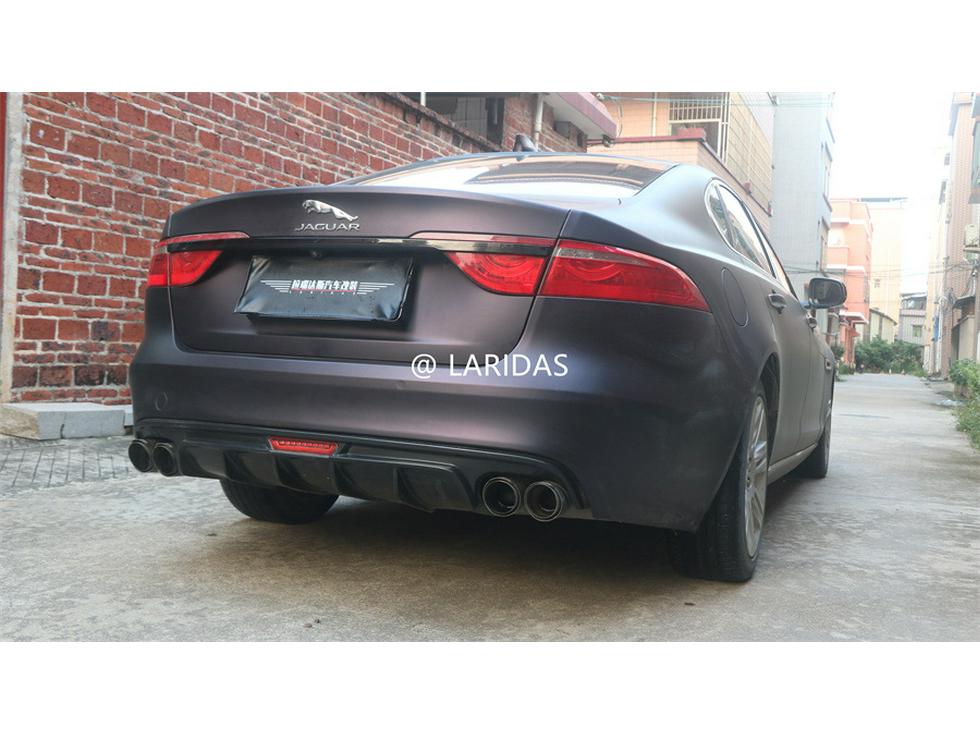 Комплект заднего диффузора-спойлера для Jaguar XF XFL XE XEL 2015-2020