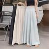Women's High-Grade Ultra-Loose Wide-Leg Skirt Pants - Thin, Drapey, Floor-Length - Perfect for Spring, Summer, and Autumn