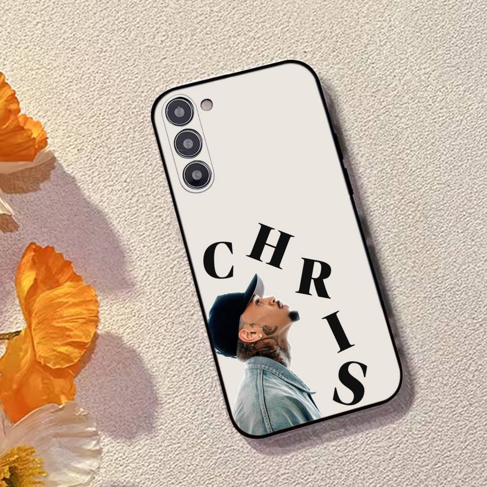Чехол для телефона R&B-исполнителя C-Chris Brown для Samsung Galaxy A73, A72, A71, A70, A53, A52, A51, Другие, Мягкий Черный Чехол