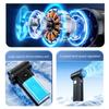 Digital Display Powerful Dust Blower 130000 RPM Mini Electric Air Blower  Blowing Snow