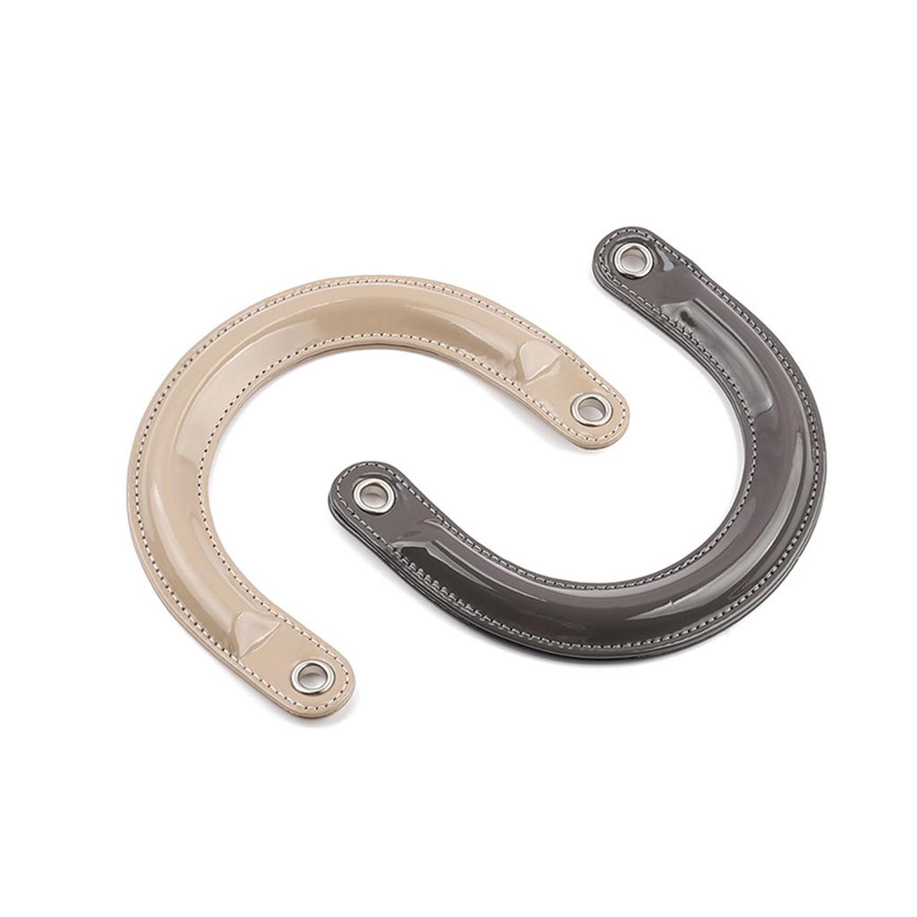 Ручка U-образной формы для пляжной сумки, плетеной сумки, соломенной сумки, женского кошелька DIY, аксессуары для сумок ручной работы, сменные ручки для сумок