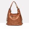 Fashion Multi-pockets Shoulder Bag For Women Large Capacity Crossbody Bag High Quality Leather Messenger Handbag Purse