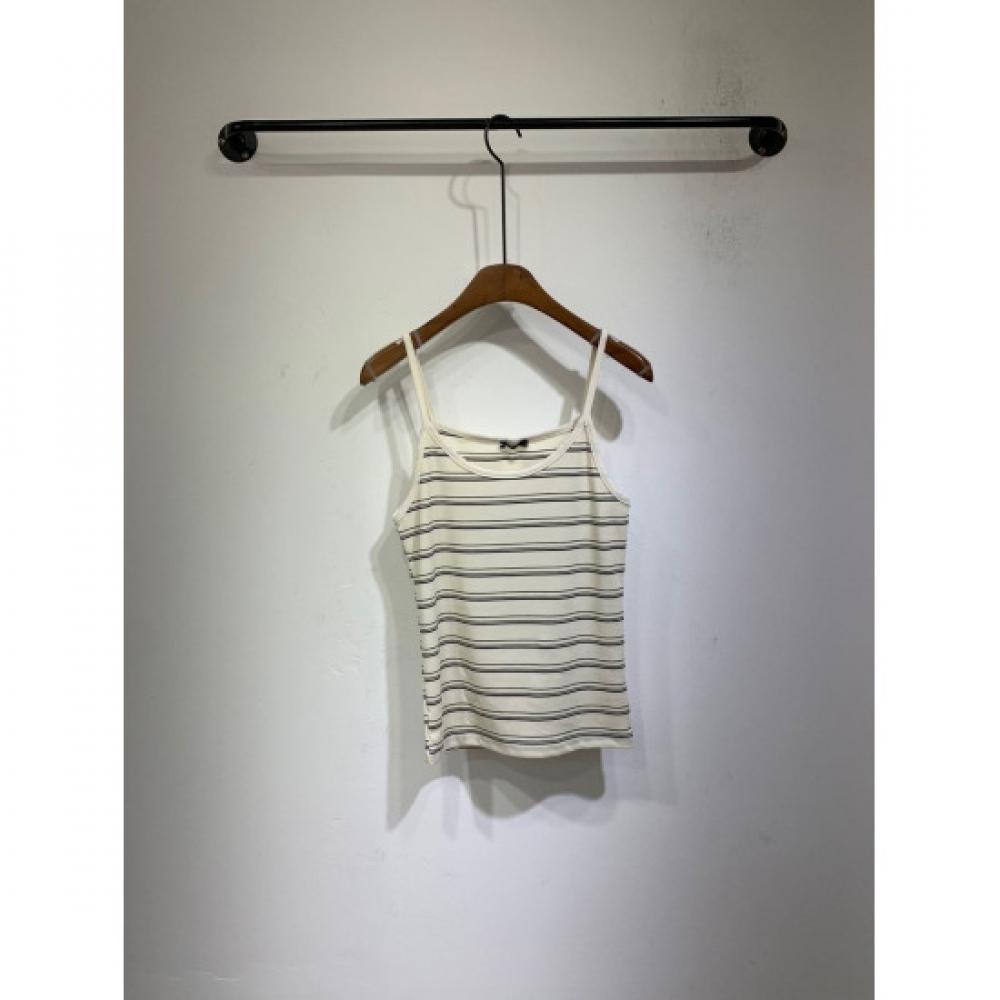 C S In The Room Semi Crop NoriT STripe Cami T ShirT 3 ColorS