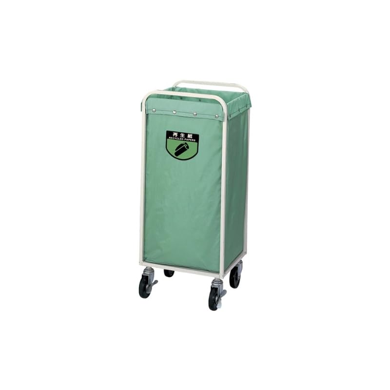 Тележка для сбора вторсырья condor Y-4 (ЭКО-сумка) зеленый CA450-004X-MB