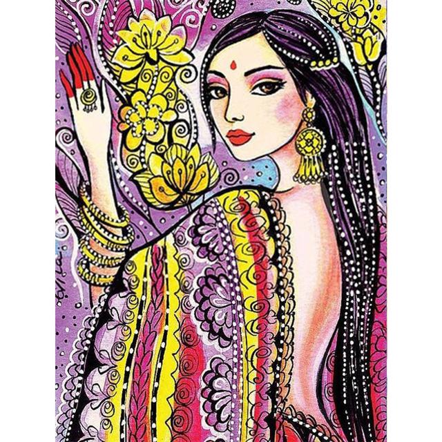 5D DIY Алмазная картина Женщина Современная картина со стразами Алмазная вышивка Распродажа Вышивка крестиком Мозаика Настенный домашний декор
