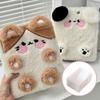 Fur Photo Card Animal Binder Single-sided 4-compartment Including Insert + Domusong Box Pocket Photo Album