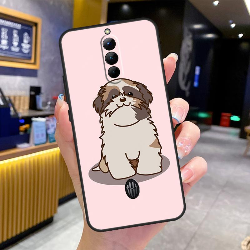 Мультяшный чехол для собаки Ши-тцу для Nubia Red Magic 10 9 8 Pro Plus 6 7 6S 7S Pro 5G 6R RedMagic 9S 8S Pro Plus