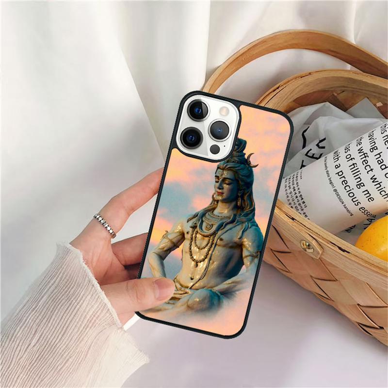 Лорд Шива Индуистский Бог Будда Индия Чехол для Телефона Для iPhone 17 Air 16 15 14 11 12 13 Pro MAX Plus coque Чехол Оболочка
