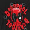 Deadpool Unisex Adult Head T-Shirt