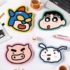 Shin-chan Irregular Anti-Slip Rubber Mouse Pad - Cute Cartoon Design for Office & Gaming