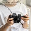 TILTA Vintage Camera Cage for Canon PowerShot V1 Base Kit - Black Microphone Windscreen Top Plate Mounting Baseplate with Wooden