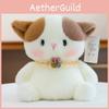 Rabbit Cat Panda Plush Toys With Lace Scarf Decoration For Kids Giving Gift