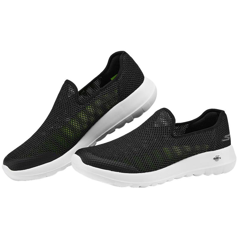 Skechers Мужские дышащие повседневные слипоны для ходьбы 216700