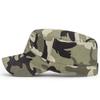 Embroidered Camouflage Sun Protection Flat Top Hat A Fashionable and Versatile Sun Protection Hat for Spring and Autumn