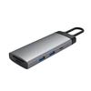 7 в 1 док-станция типа C USB-концентратор для ноутбука с компактным дизайном для хранения данных