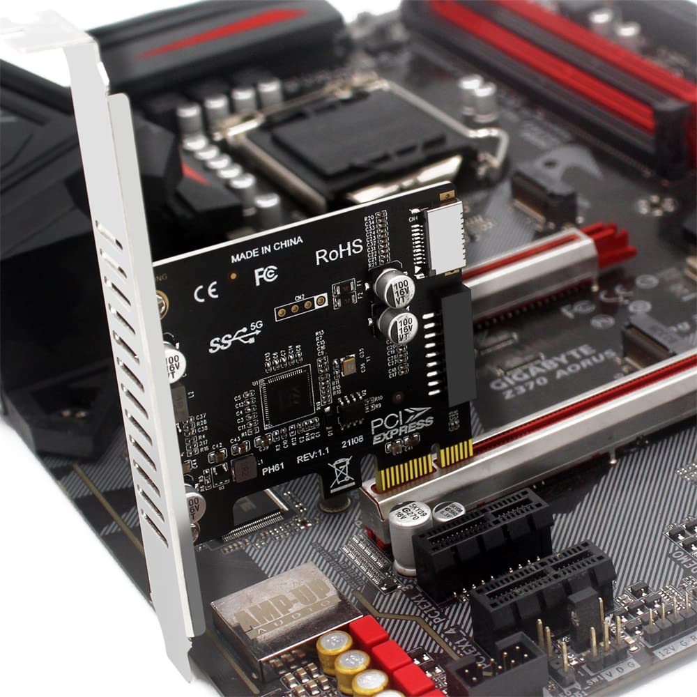 NFHK 5 Гбит/с USB-разъем на передней панели USB для 1X Express Card адаптер VL805 для материнской платы Type-E 3.1 и 3.0 PCI-E