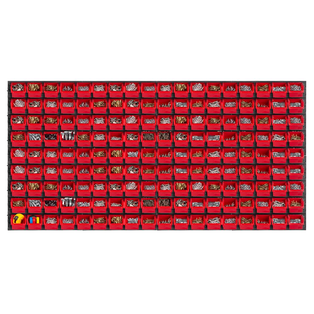KADAX Настенная панель для инструментов 156x78см 162шт. Гаражные ящики для мастерских