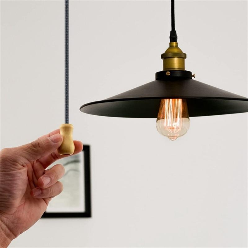 12 Pack Window Blind Wood Cord Tassels Knobs Cord Drapery Hangings Bead Drop Balls Pulls End for DIY Craft Home Curtain